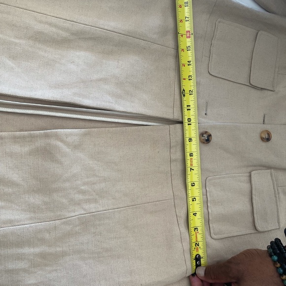 Marni Women Tan Cotton Long Jacket - Picture 7 of 16